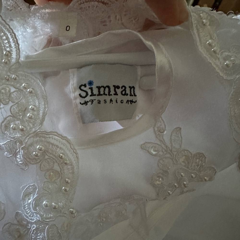 Simran fashion girls christening gown/jacket - Picture 13 of 16